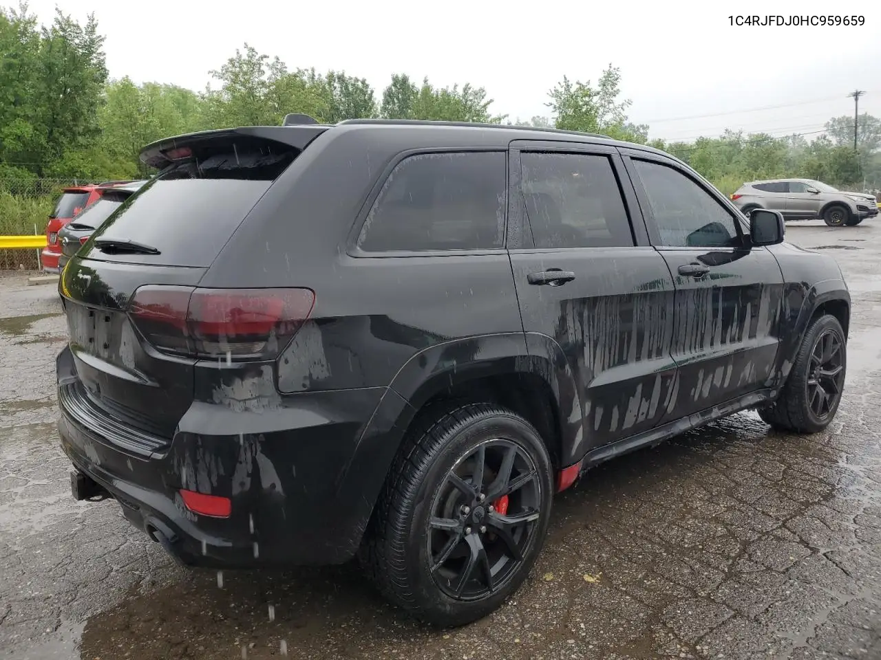 1C4RJFDJ0HC959659 2017 Jeep Grand Cherokee Srt-8