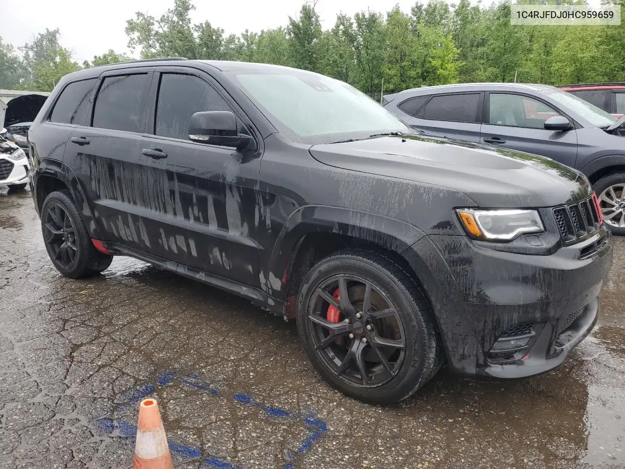 1C4RJFDJ0HC959659 2017 Jeep Grand Cherokee Srt-8