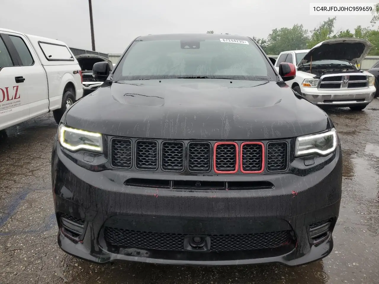 1C4RJFDJ0HC959659 2017 Jeep Grand Cherokee Srt-8