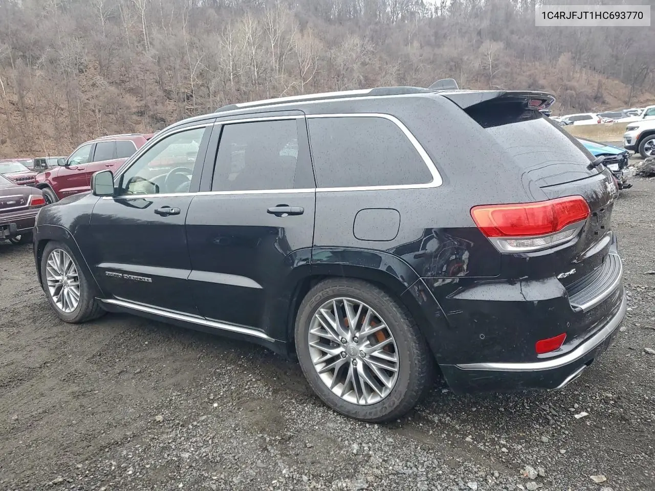 1C4RJFJT1HC693770 2017 Jeep Grand Cherokee Summit