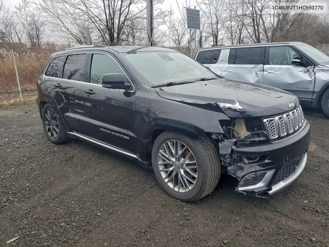1C4RJFJT1HC693770 2017 Jeep Grand Cherokee Summit