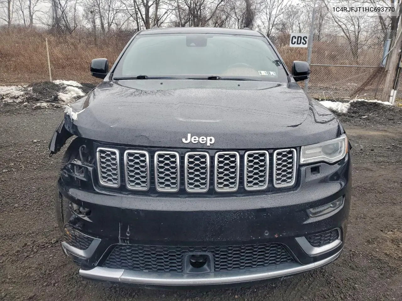 1C4RJFJT1HC693770 2017 Jeep Grand Cherokee Summit