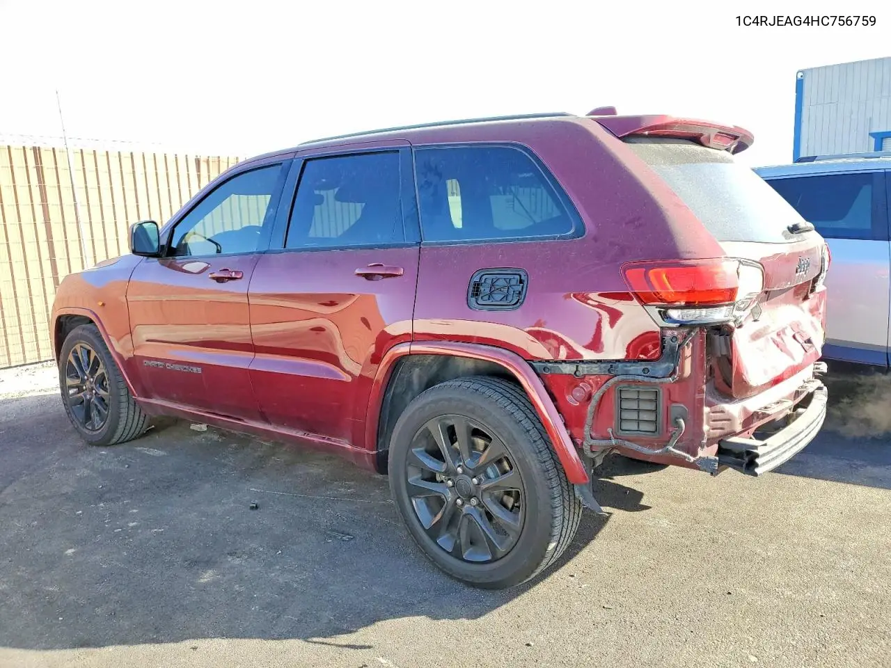 1C4RJEAG4HC756759 2017 Jeep Grand Cherokee Laredo