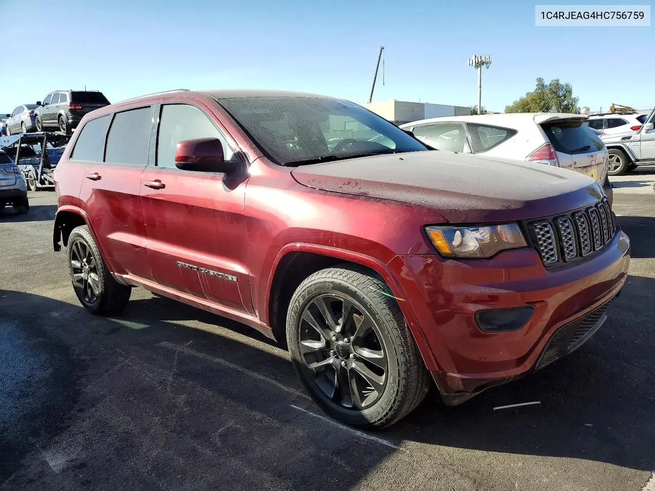 1C4RJEAG4HC756759 2017 Jeep Grand Cherokee Laredo