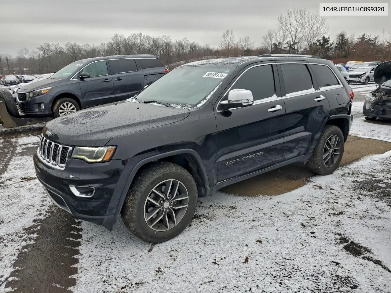 1C4RJFBG1HC899320 2017 Jeep Grand Cherokee Limited