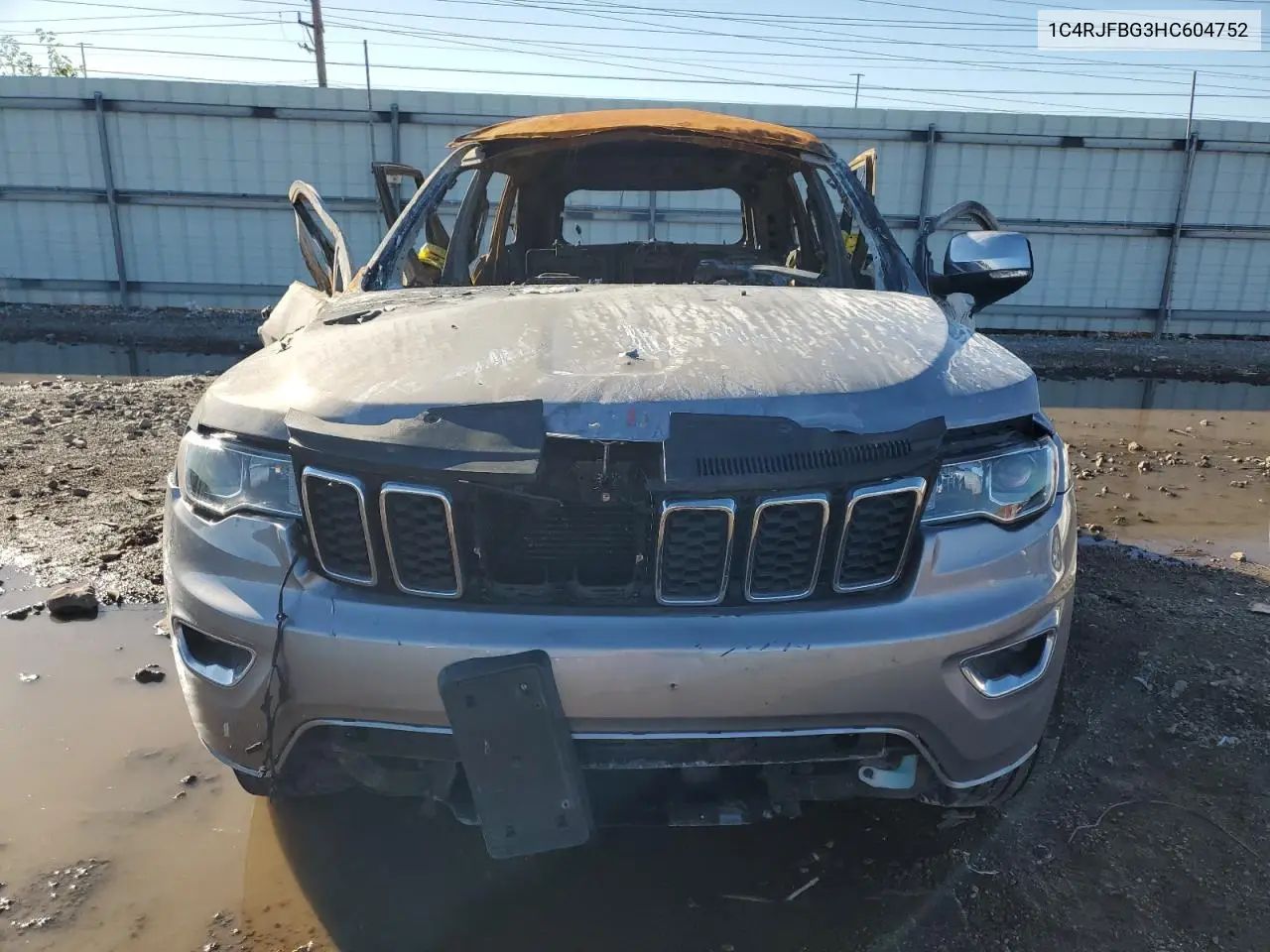 1C4RJFBG3HC604752 2017 Jeep Grand Cherokee Limited