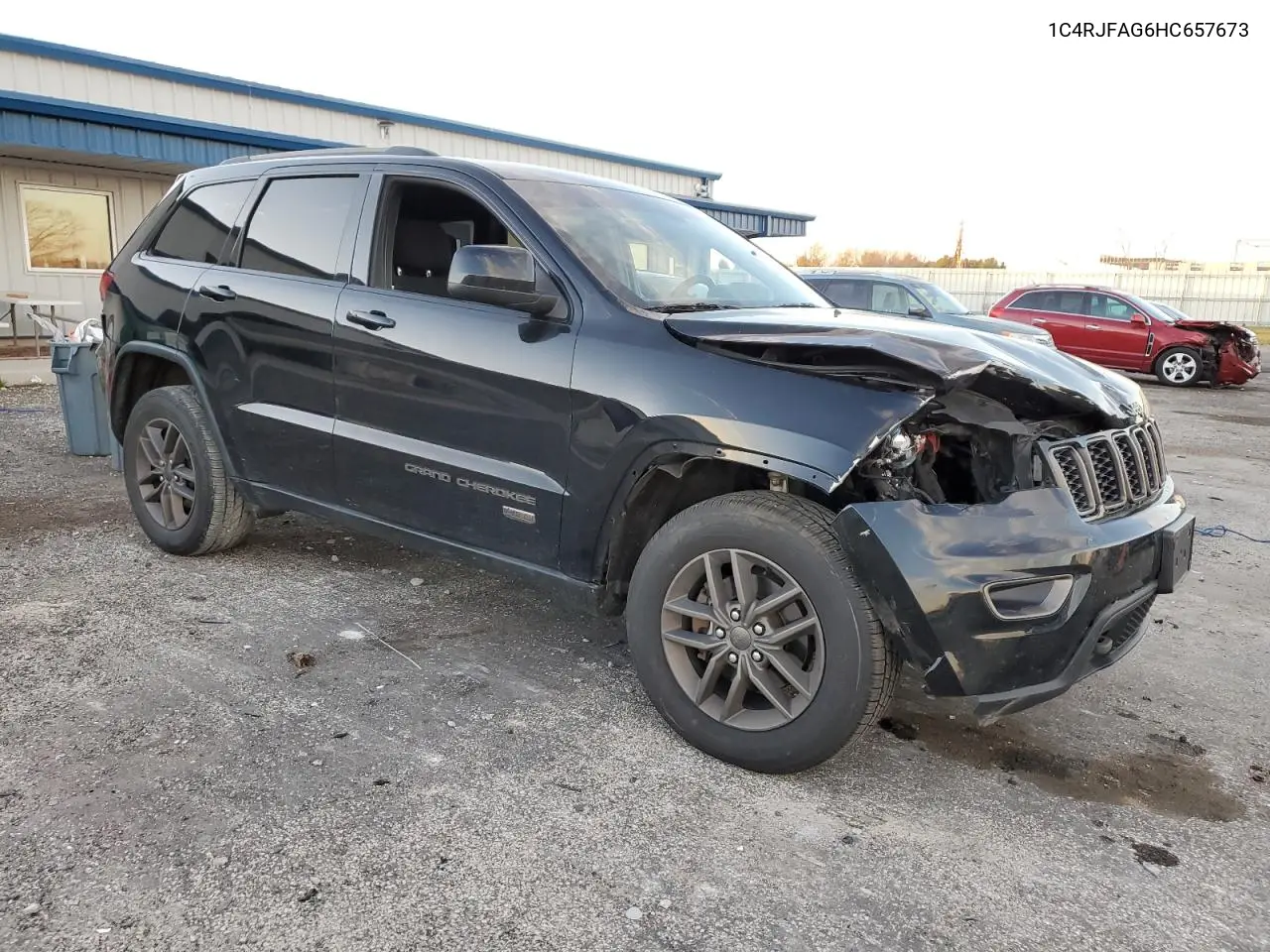 1C4RJFAG6HC657673 2017 Jeep Grand Cherokee Laredo