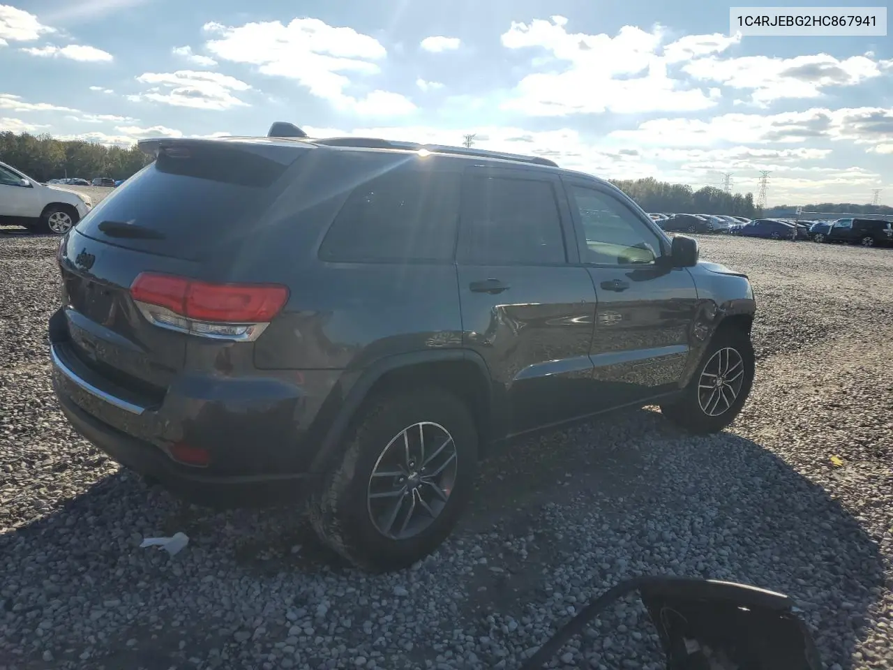 1C4RJEBG2HC867941 2017 Jeep Grand Cherokee Limited