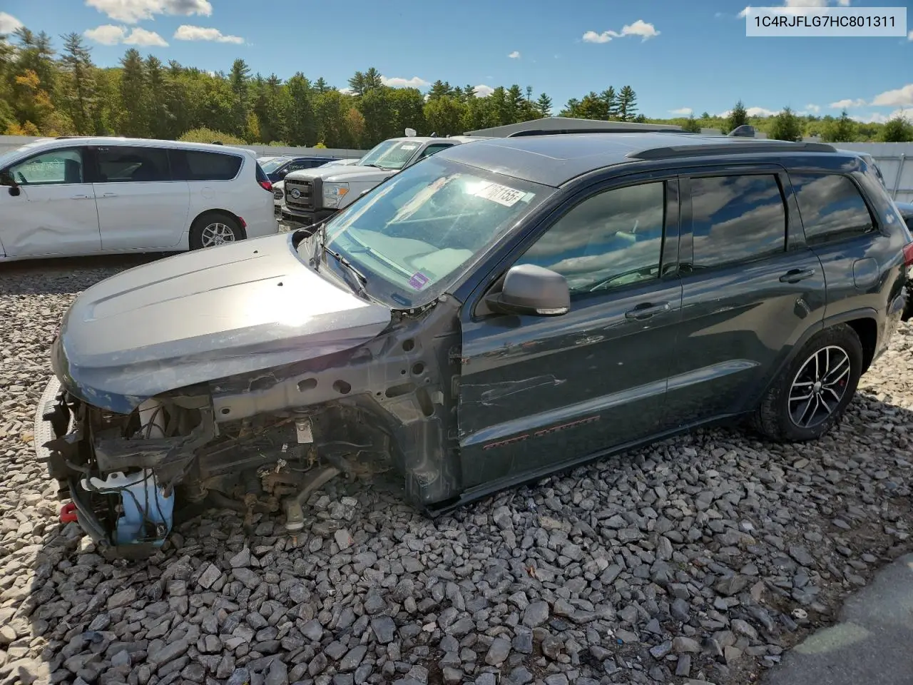 1C4RJFLG7HC801311 2017 Jeep Grand Cherokee Trailhawk
