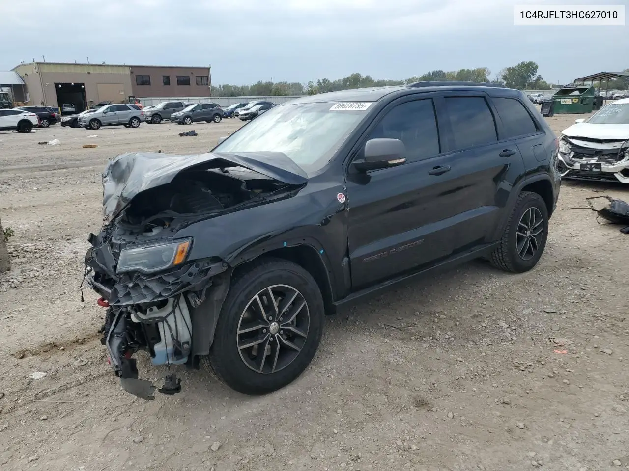 1C4RJFLT3HC627010 2017 Jeep Grand Cherokee Trailhawk