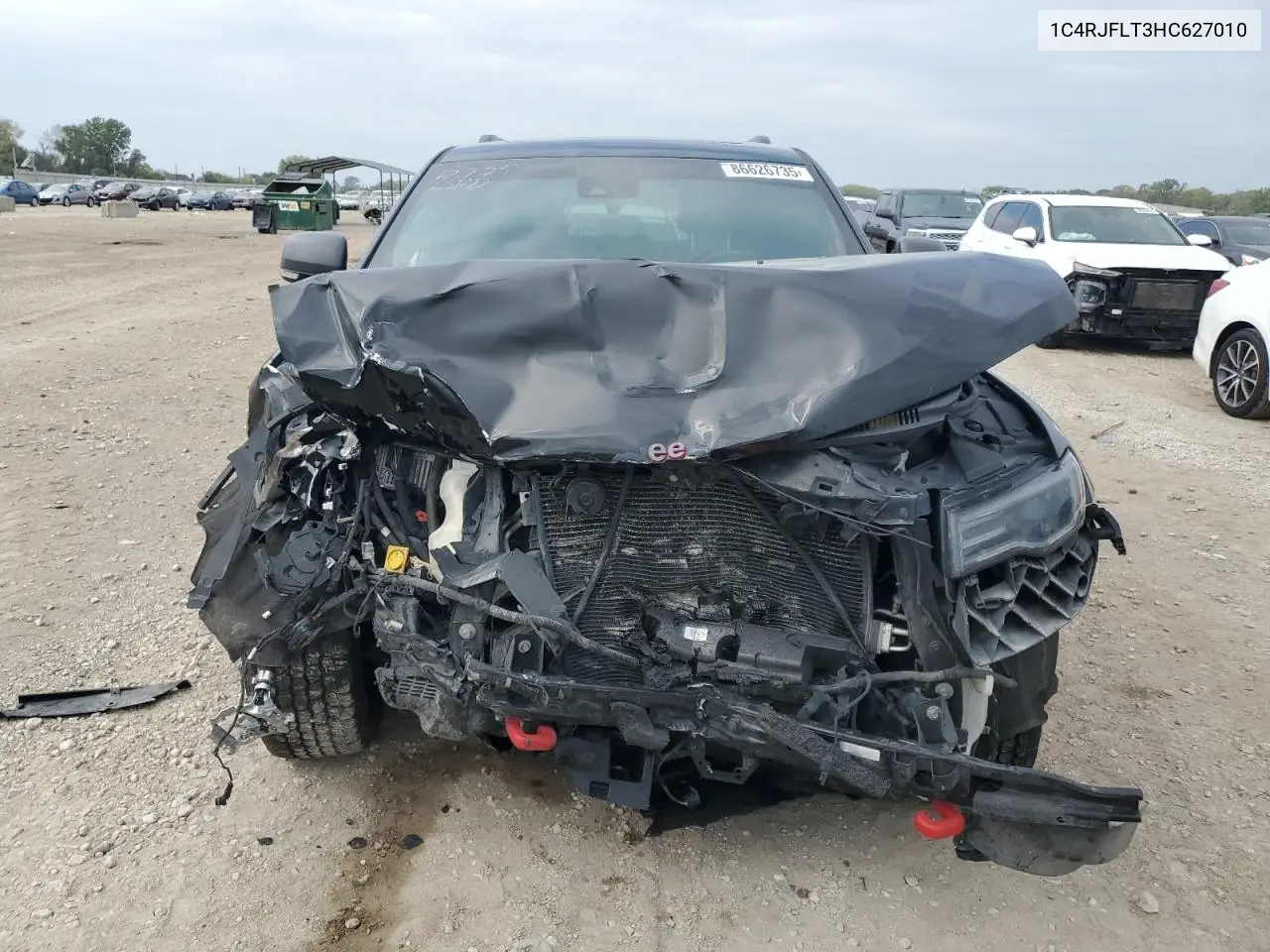 1C4RJFLT3HC627010 2017 Jeep Grand Cherokee Trailhawk