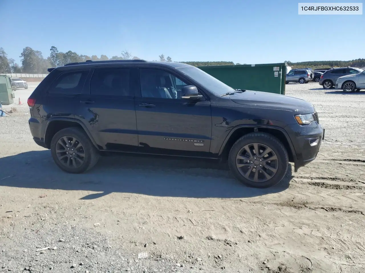 1C4RJFBGXHC632533 2017 Jeep Grand Cherokee Limited