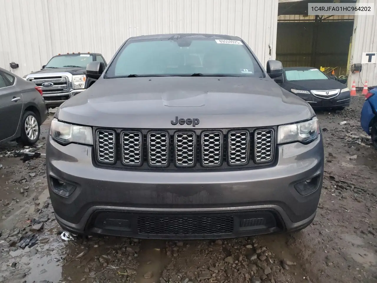 1C4RJFAG1HC964202 2017 Jeep Grand Cherokee Laredo