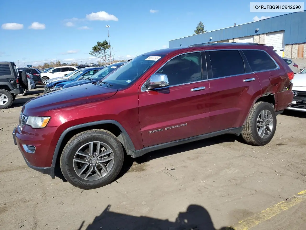 1C4RJFBG9HC942690 2017 Jeep Grand Cherokee Limited