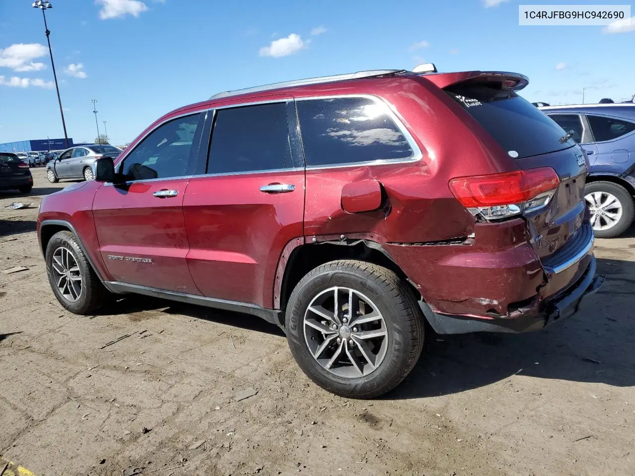 1C4RJFBG9HC942690 2017 Jeep Grand Cherokee Limited