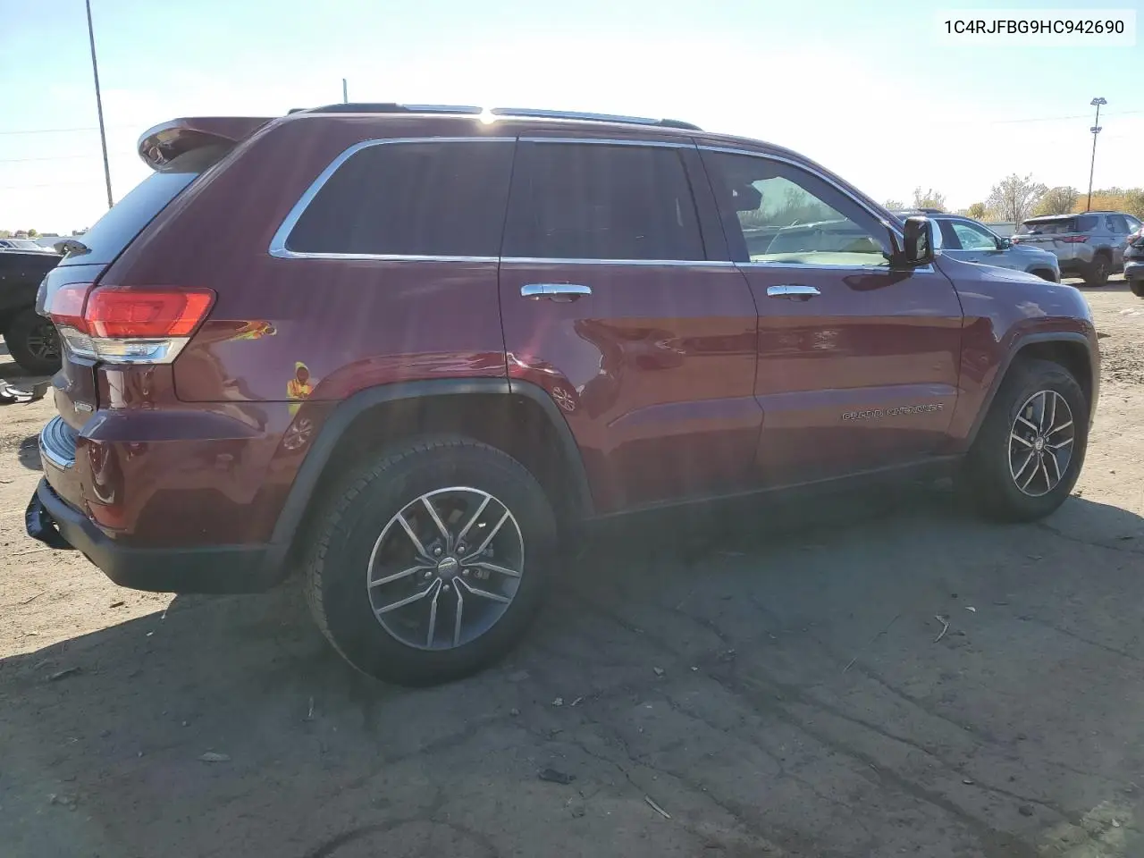 1C4RJFBG9HC942690 2017 Jeep Grand Cherokee Limited