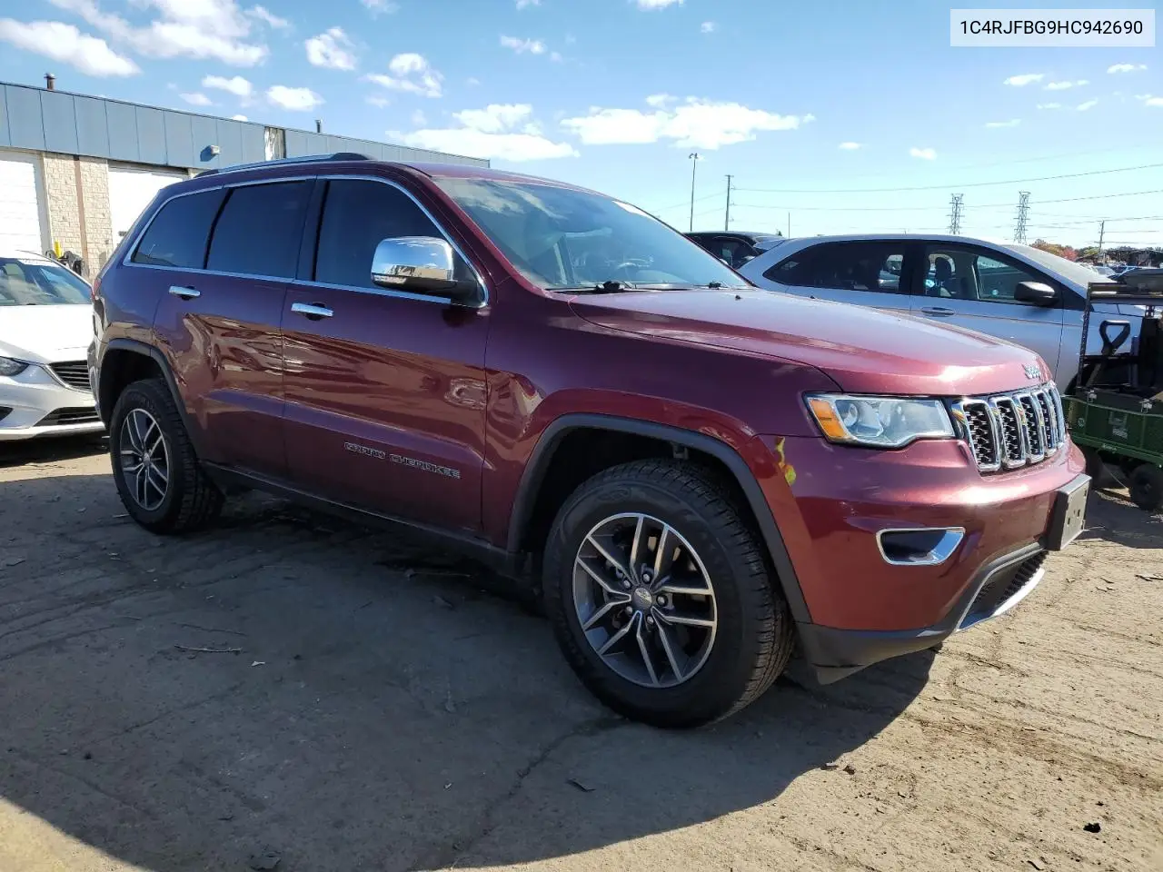1C4RJFBG9HC942690 2017 Jeep Grand Cherokee Limited