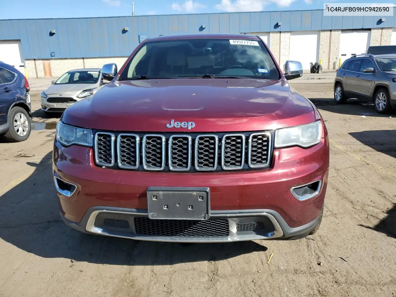 1C4RJFBG9HC942690 2017 Jeep Grand Cherokee Limited
