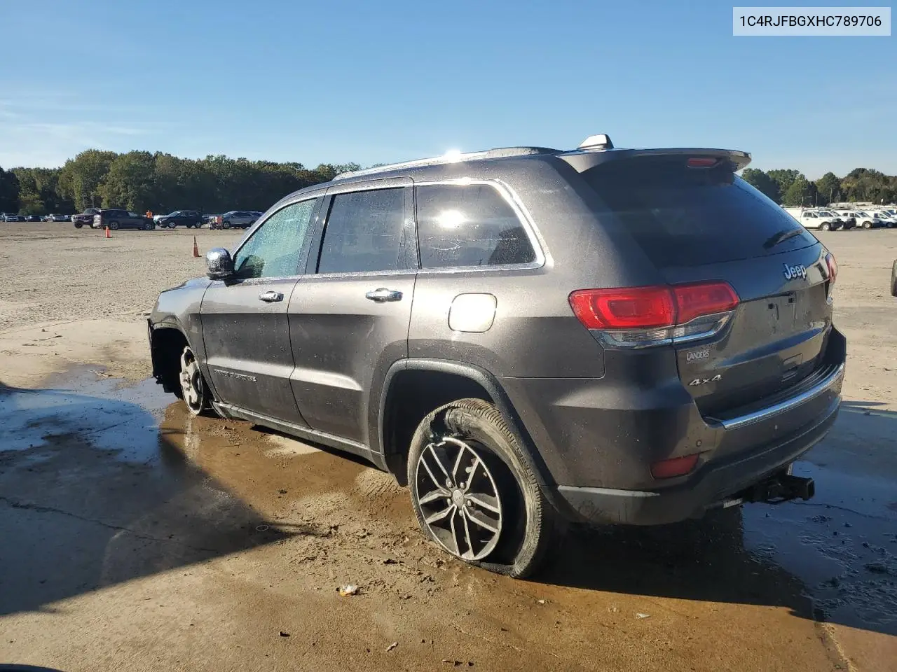 1C4RJFBGXHC789706 2017 Jeep Grand Cherokee Limited