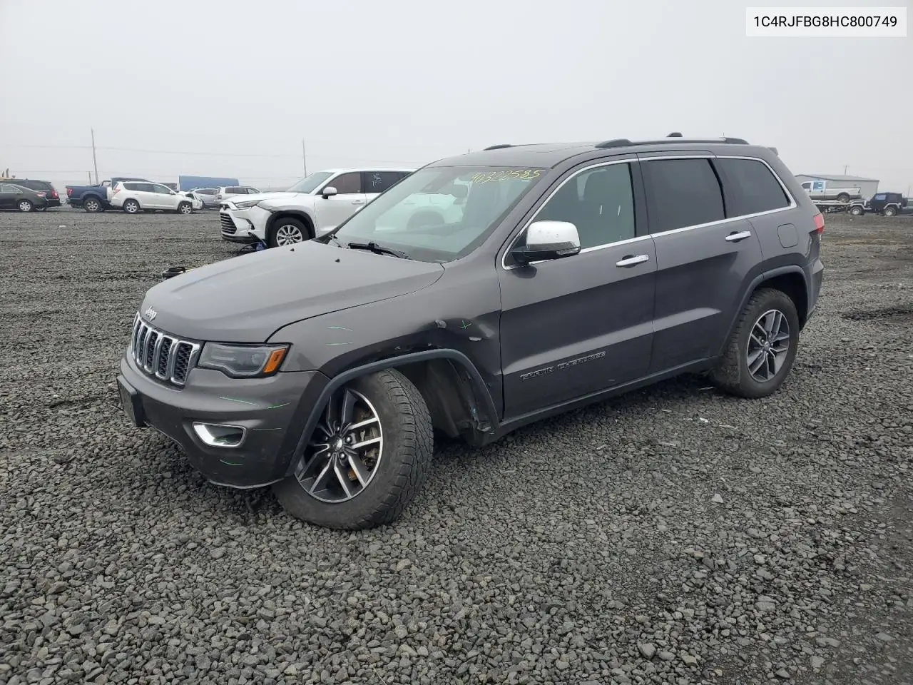 1C4RJFBG8HC800749 2017 Jeep Grand Cherokee Limited