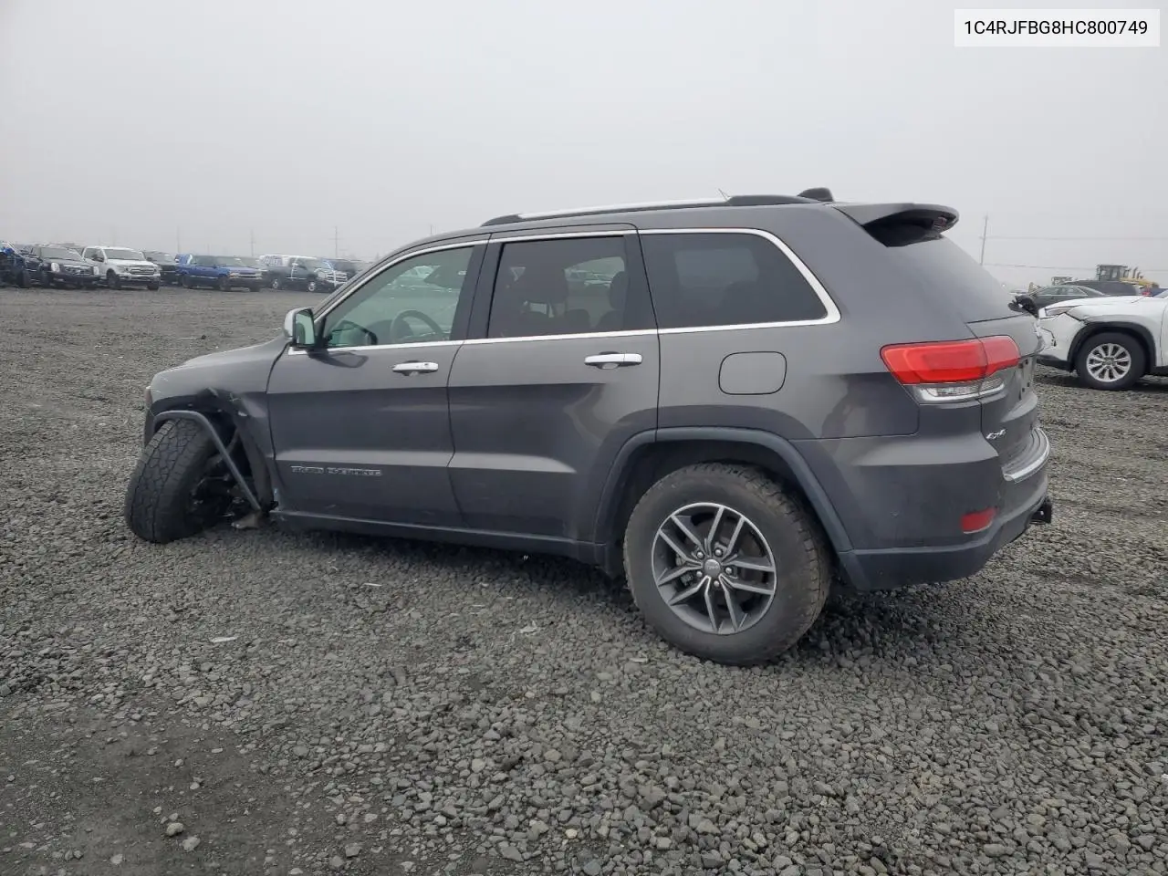 1C4RJFBG8HC800749 2017 Jeep Grand Cherokee Limited