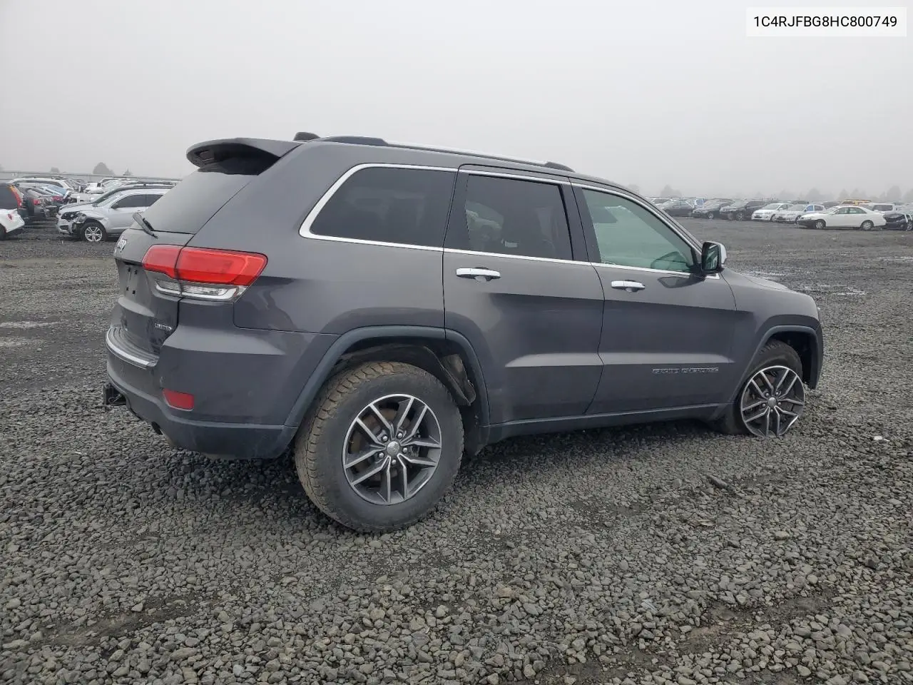 1C4RJFBG8HC800749 2017 Jeep Grand Cherokee Limited