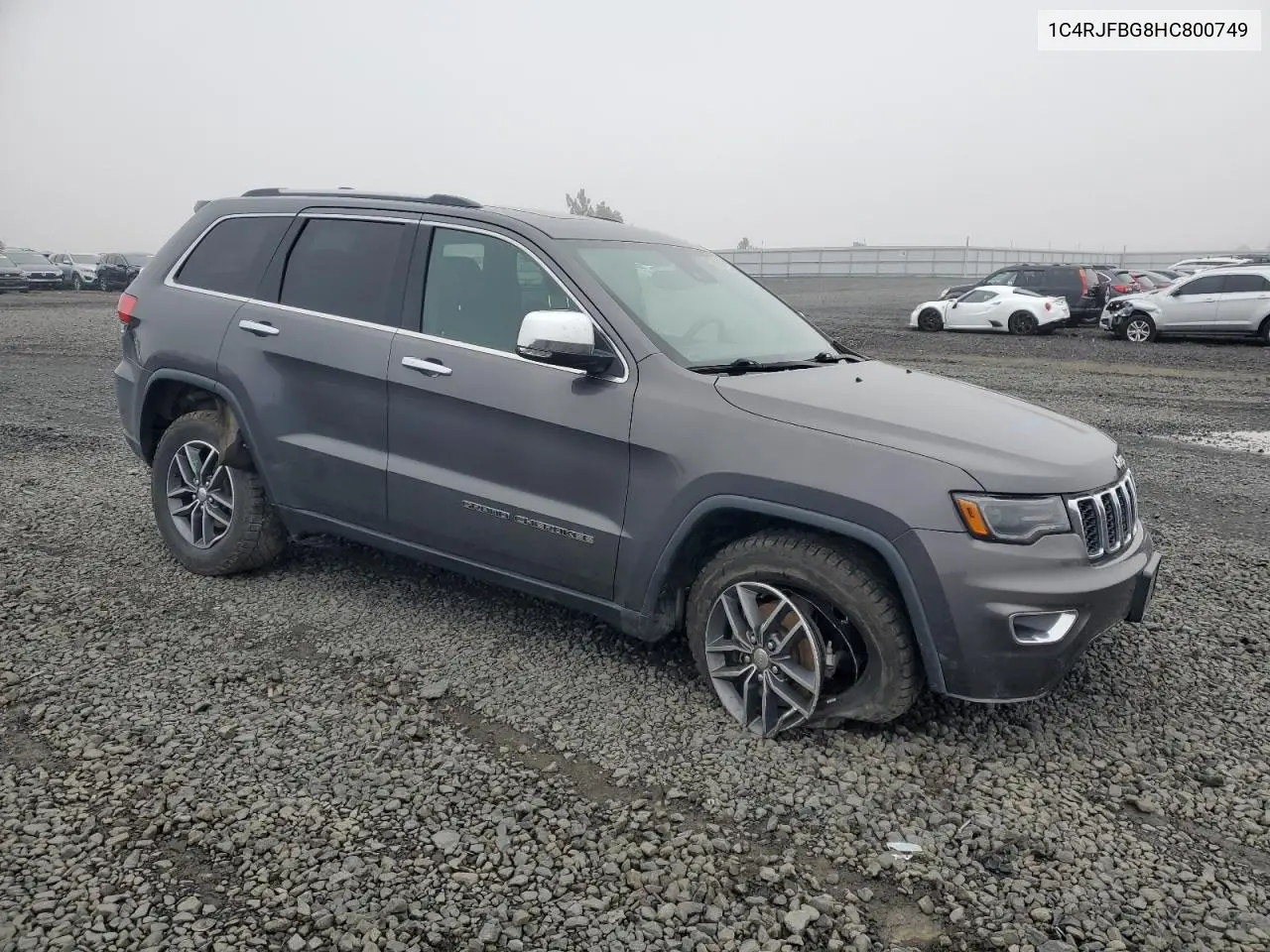 1C4RJFBG8HC800749 2017 Jeep Grand Cherokee Limited