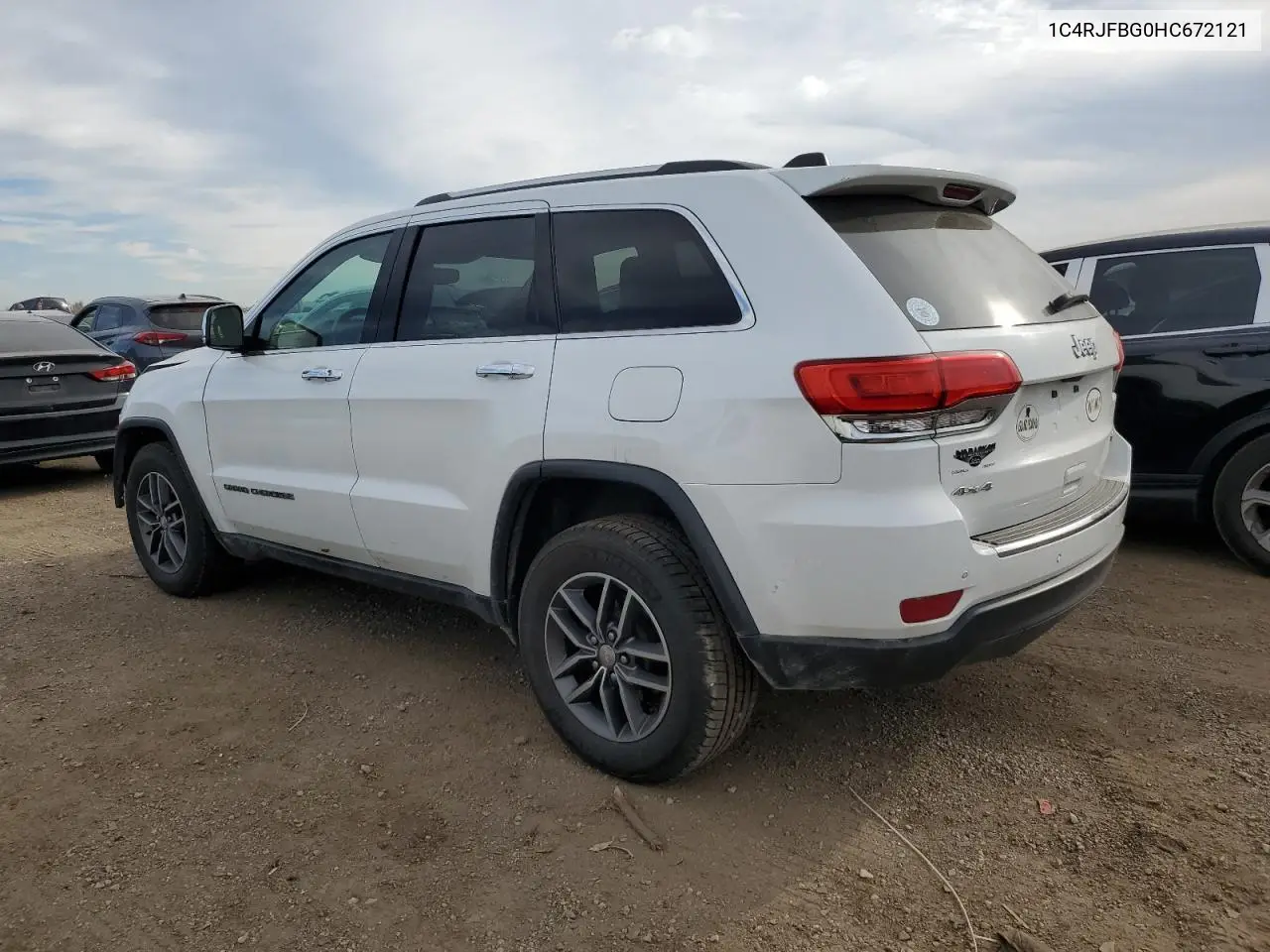 1C4RJFBG0HC672121 2017 Jeep Grand Cherokee Limited