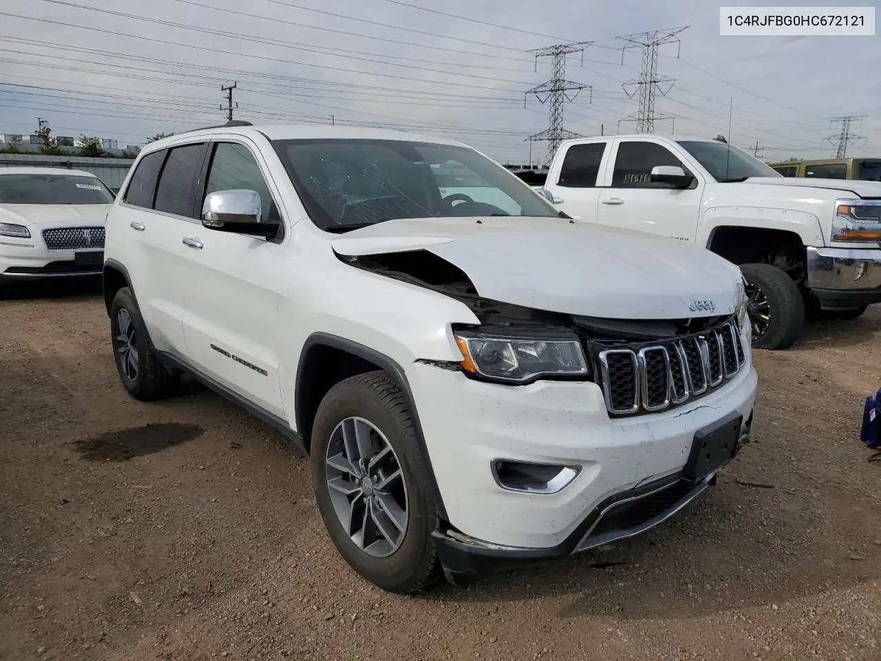 1C4RJFBG0HC672121 2017 Jeep Grand Cherokee Limited
