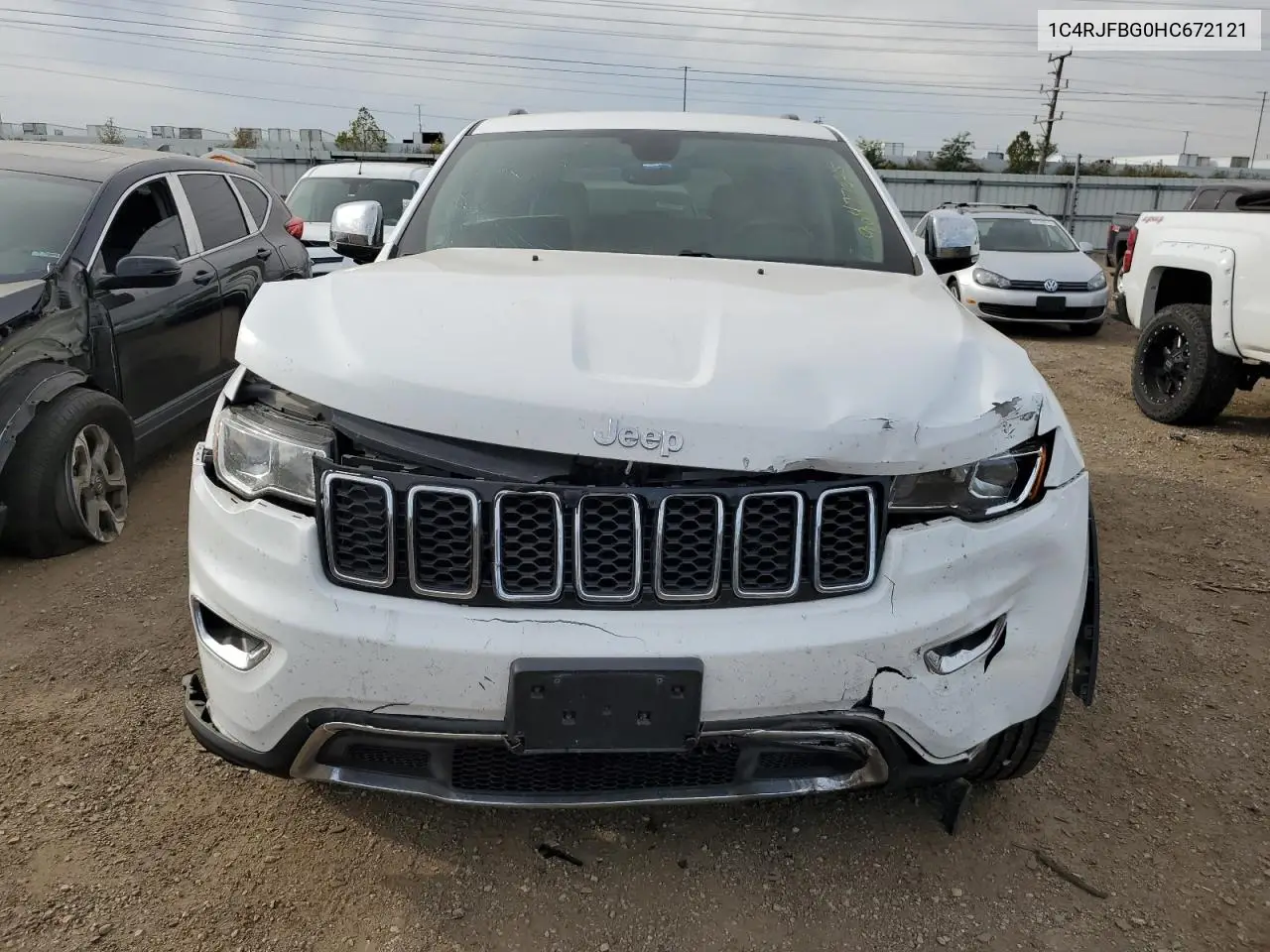 1C4RJFBG0HC672121 2017 Jeep Grand Cherokee Limited