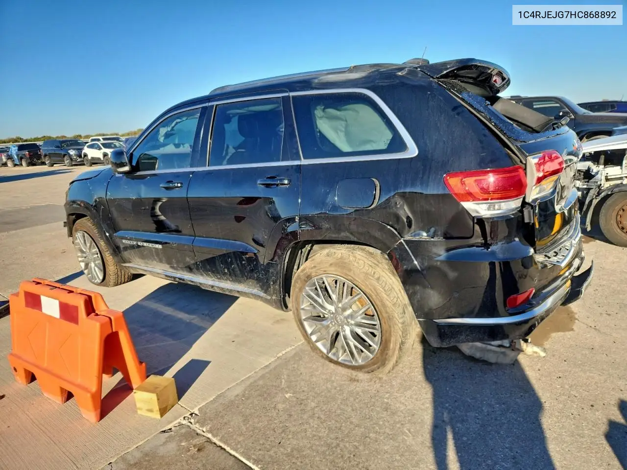 1C4RJEJG7HC868892 2017 Jeep Grand Cherokee Summit