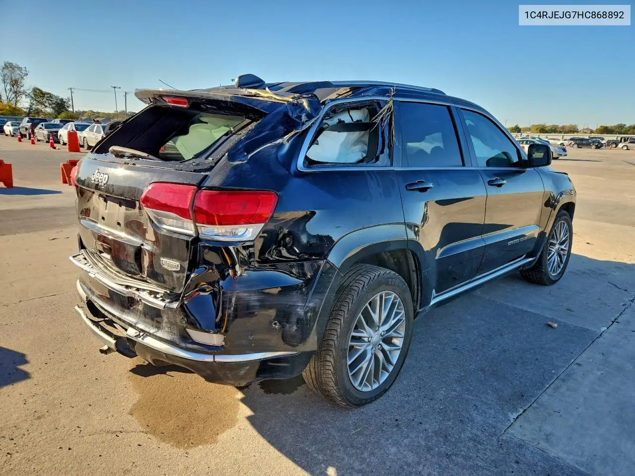 1C4RJEJG7HC868892 2017 Jeep Grand Cherokee Summit