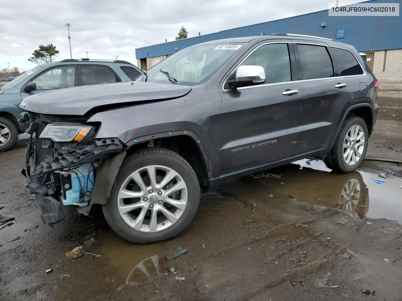 1C4RJFBG9HC602018 2017 Jeep Grand Cherokee Limited