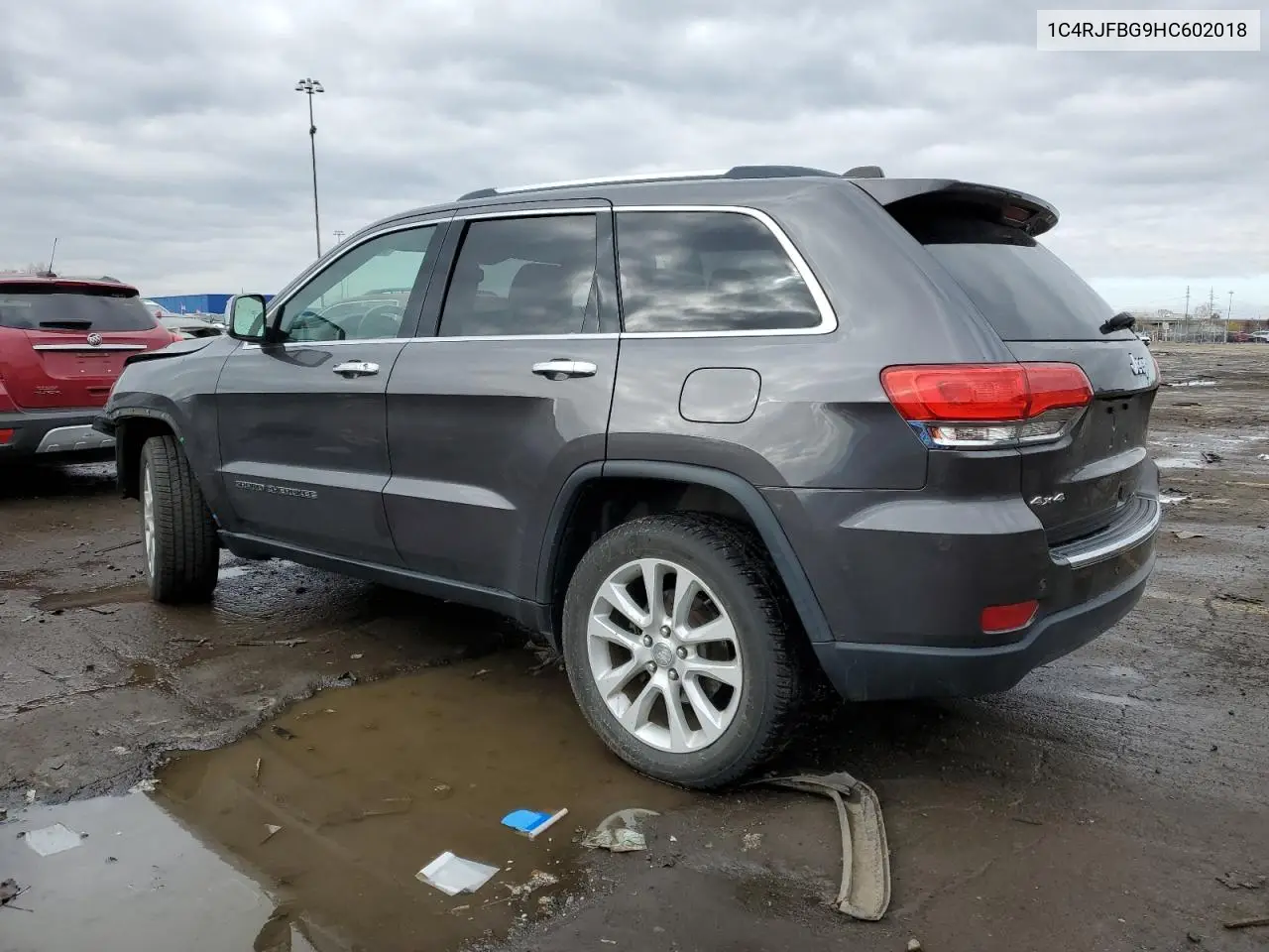 1C4RJFBG9HC602018 2017 Jeep Grand Cherokee Limited