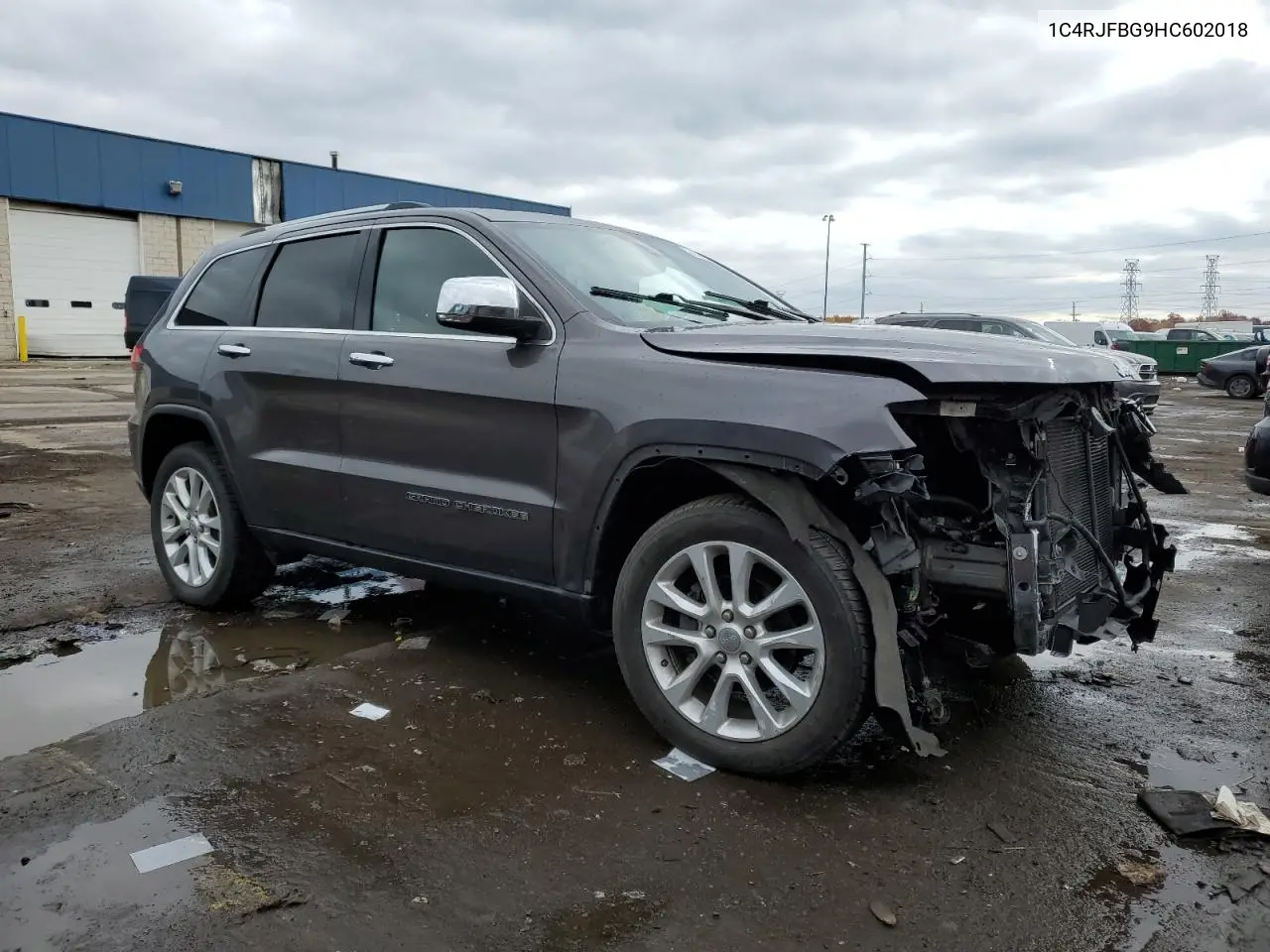 1C4RJFBG9HC602018 2017 Jeep Grand Cherokee Limited