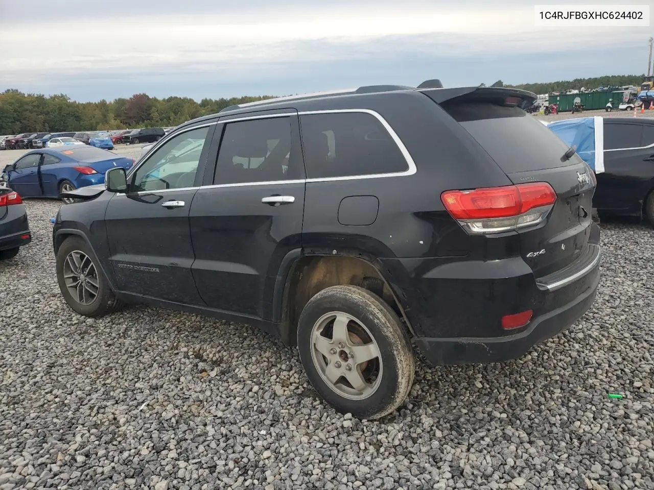 1C4RJFBGXHC624402 2017 Jeep Grand Cherokee Limited