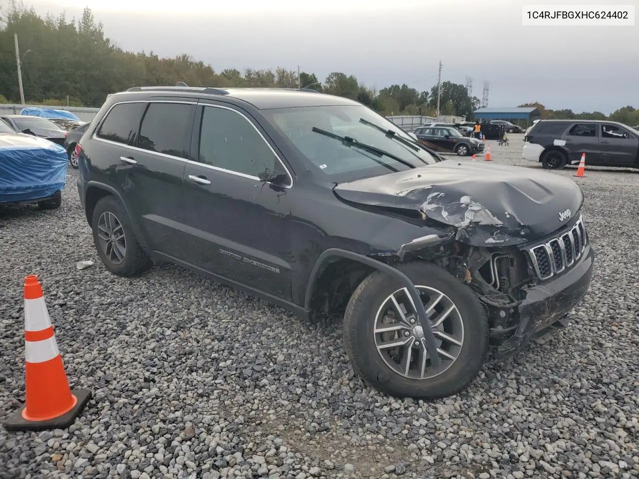 1C4RJFBGXHC624402 2017 Jeep Grand Cherokee Limited