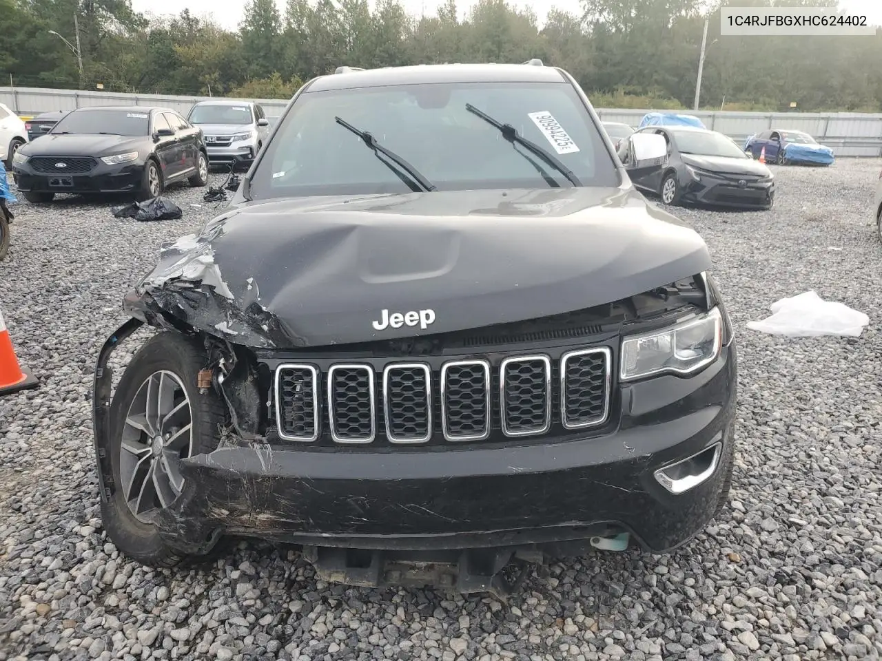 1C4RJFBGXHC624402 2017 Jeep Grand Cherokee Limited