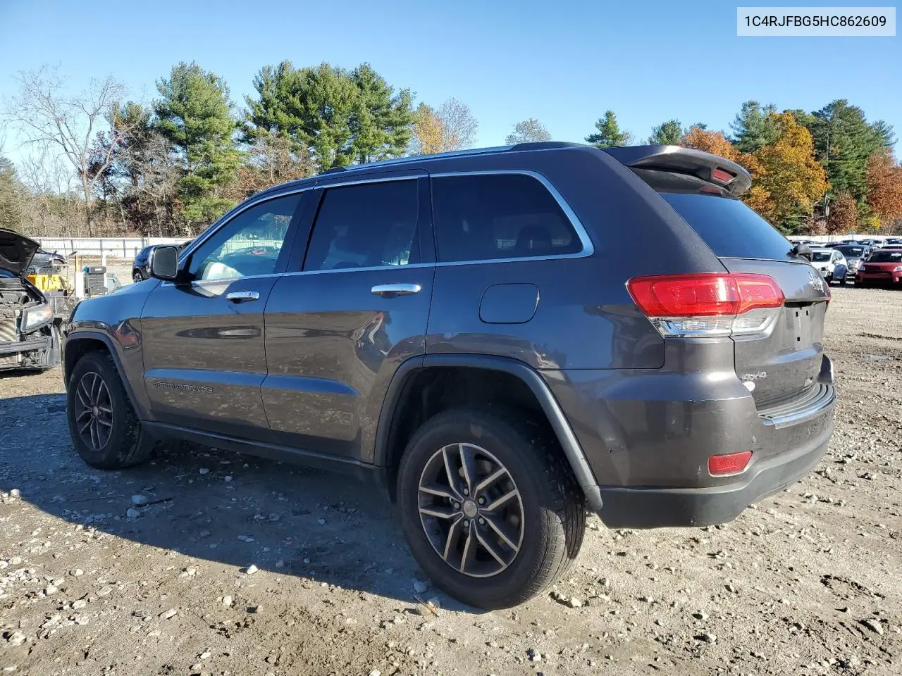 1C4RJFBG5HC862609 2017 Jeep Grand Cherokee Limited