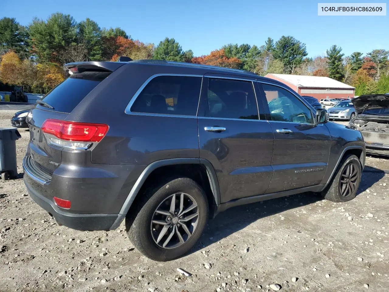 1C4RJFBG5HC862609 2017 Jeep Grand Cherokee Limited