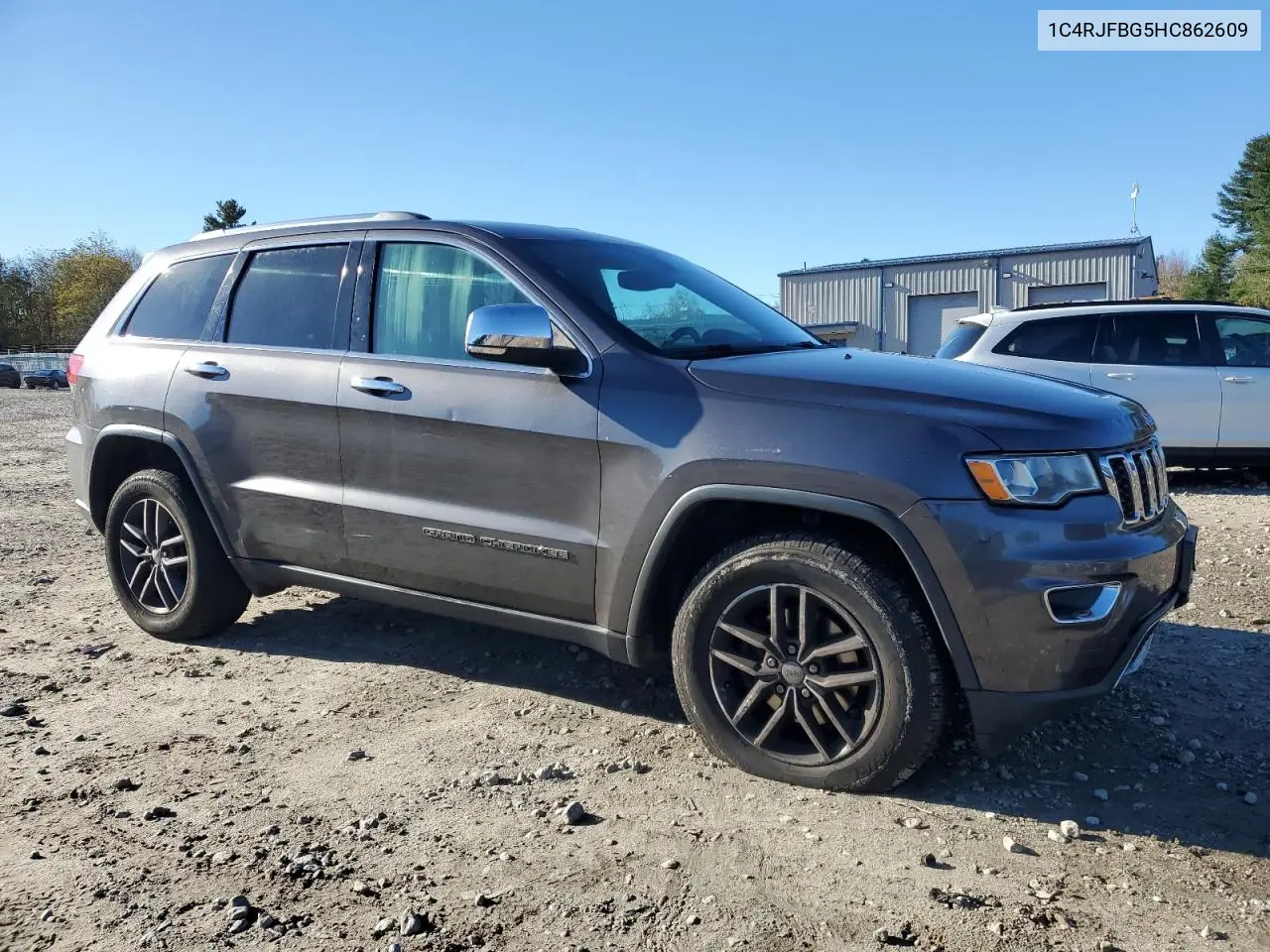 1C4RJFBG5HC862609 2017 Jeep Grand Cherokee Limited