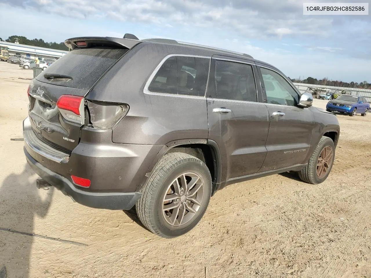 1C4RJFBG2HC852586 2017 Jeep Grand Cherokee Limited
