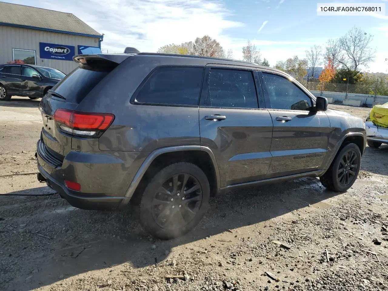 1C4RJFAG0HC768011 2017 Jeep Grand Cherokee Laredo