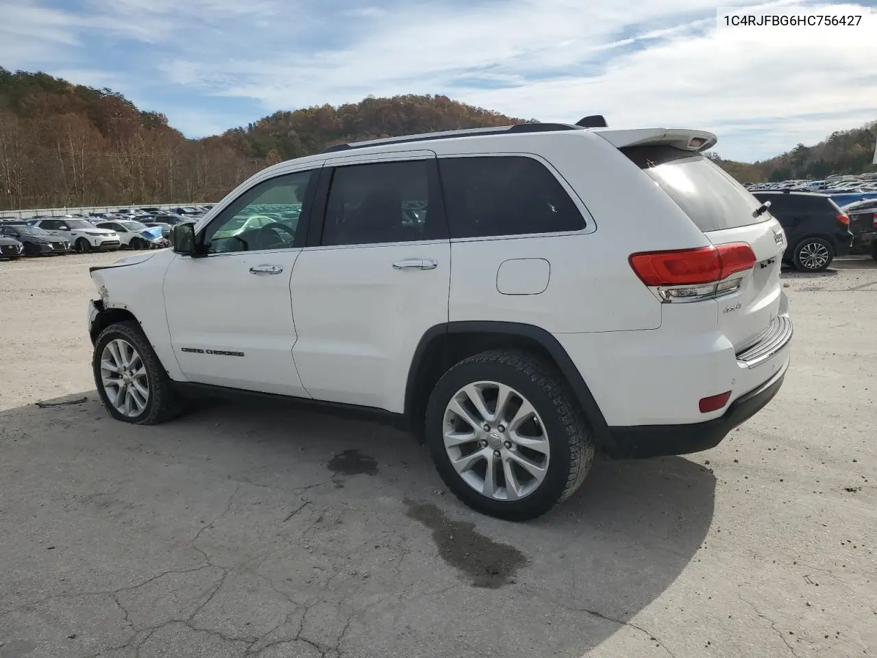 1C4RJFBG6HC756427 2017 Jeep Grand Cherokee Limited
