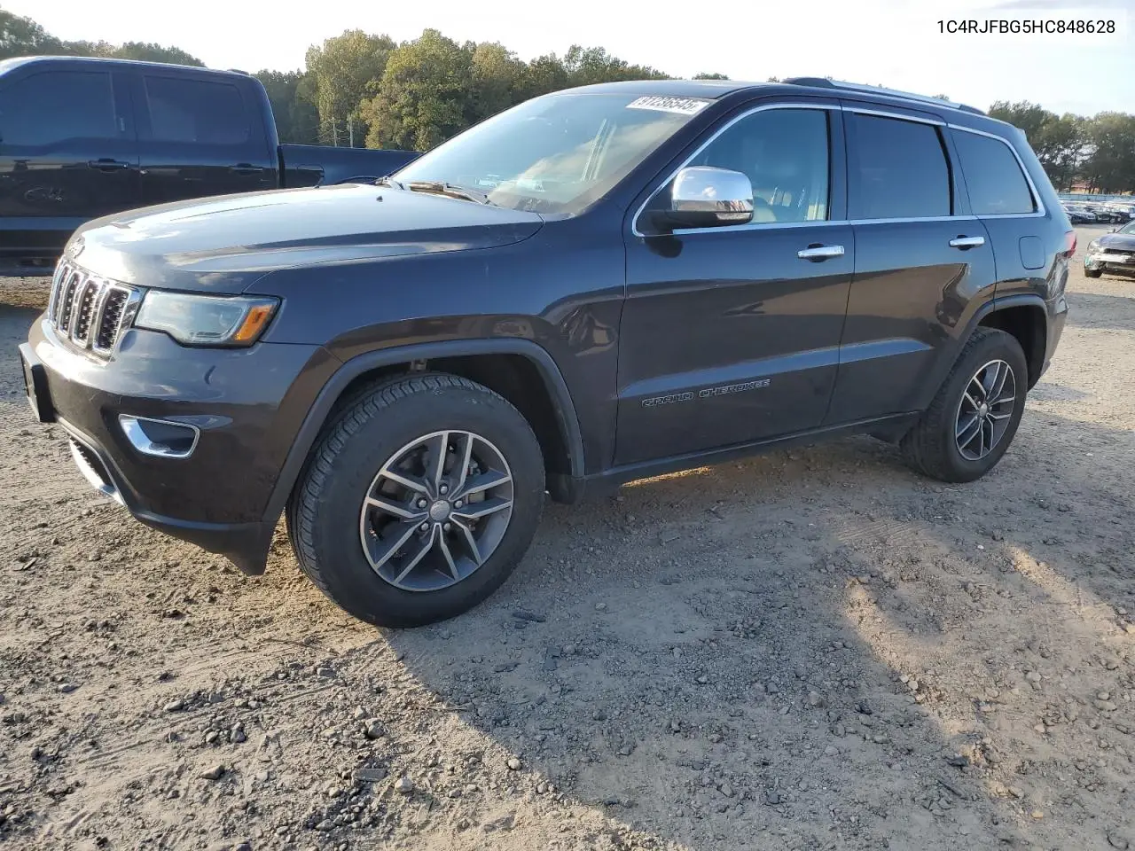 1C4RJFBG5HC848628 2017 Jeep Grand Cherokee Limited