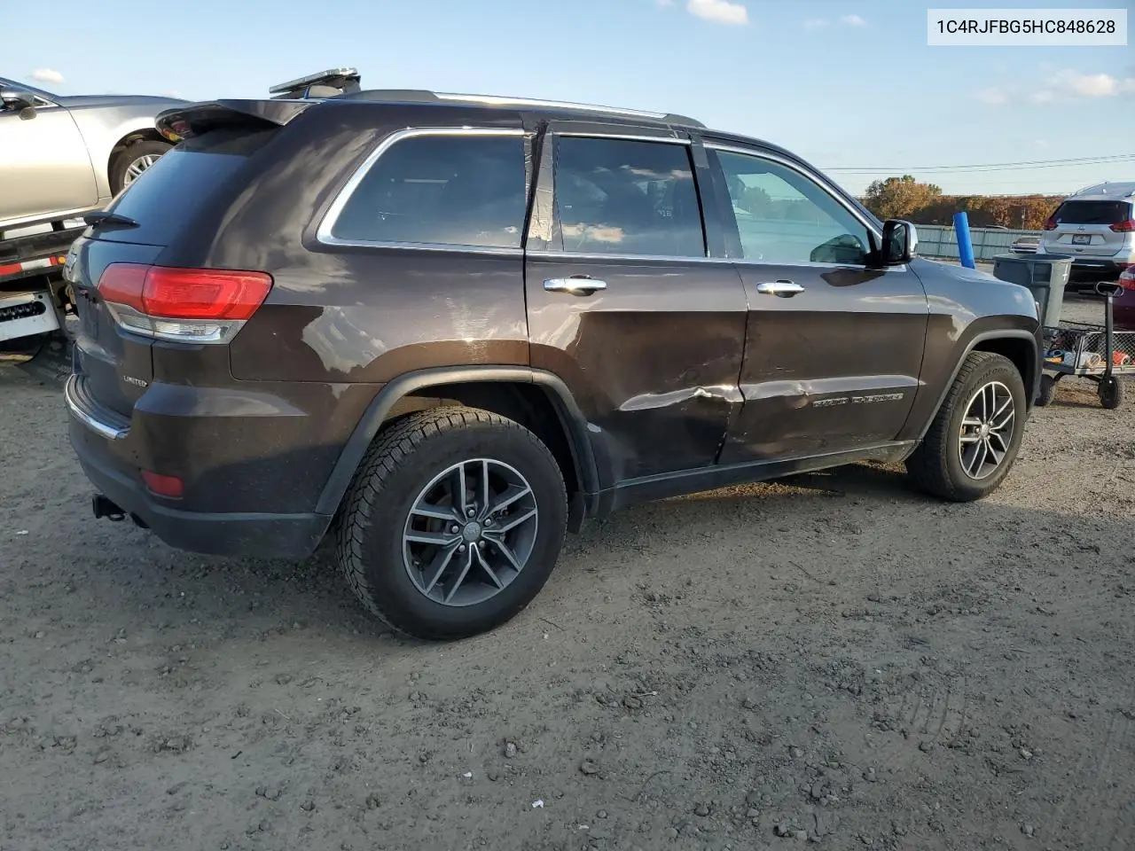 1C4RJFBG5HC848628 2017 Jeep Grand Cherokee Limited