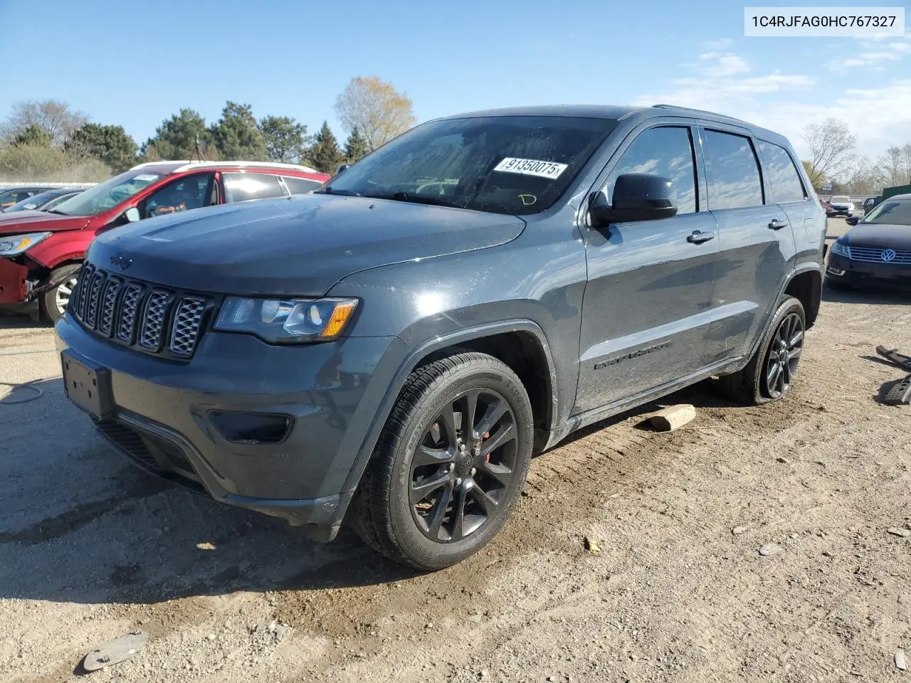 1C4RJFAG0HC767327 2017 Jeep Grand Cherokee Laredo