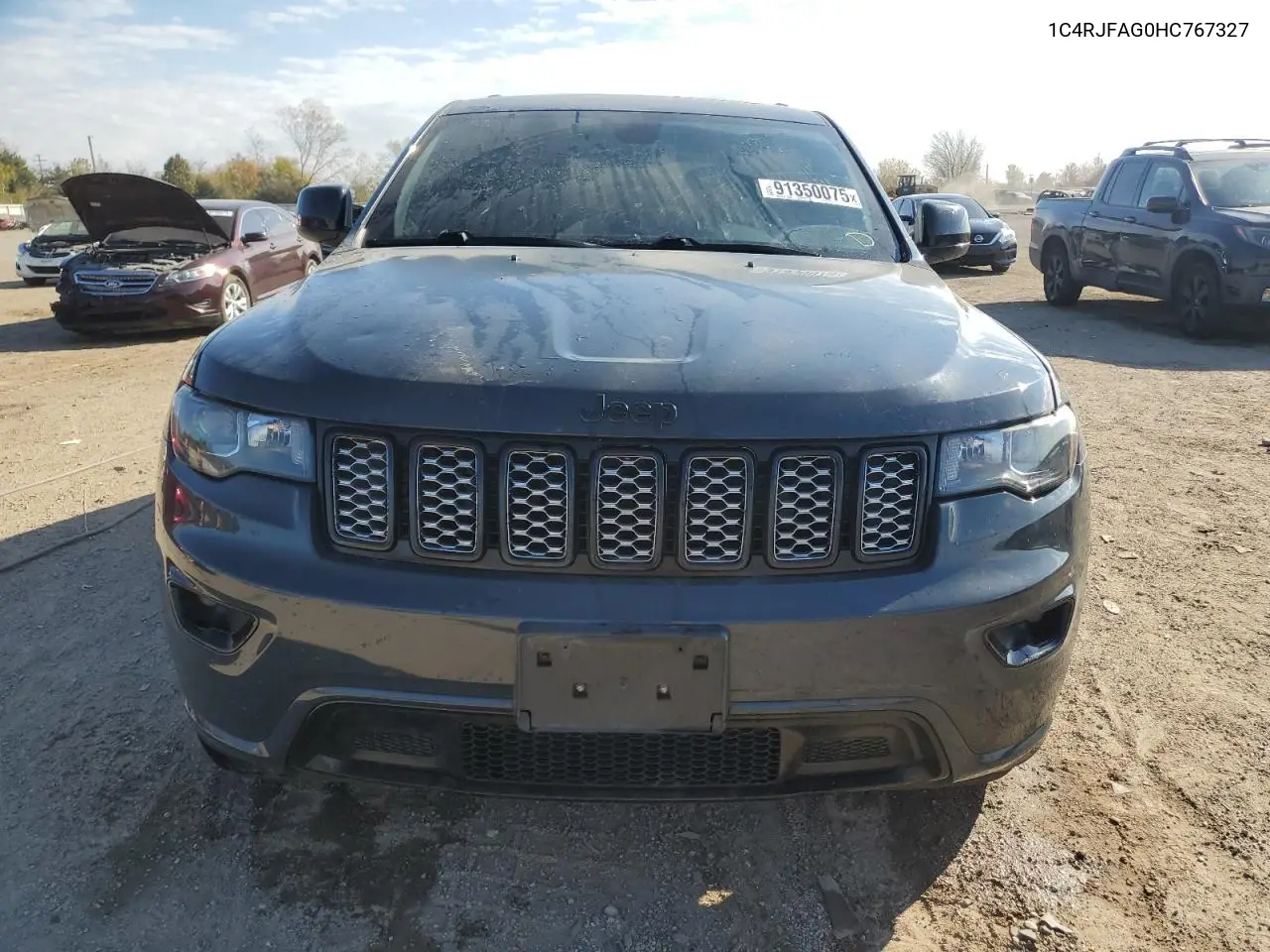 1C4RJFAG0HC767327 2017 Jeep Grand Cherokee Laredo
