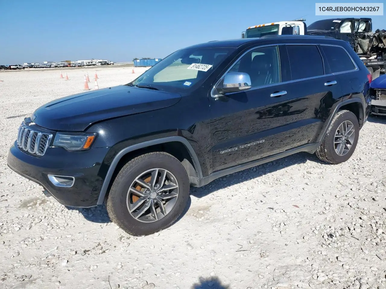 1C4RJEBG0HC943267 2017 Jeep Grand Cherokee Limited