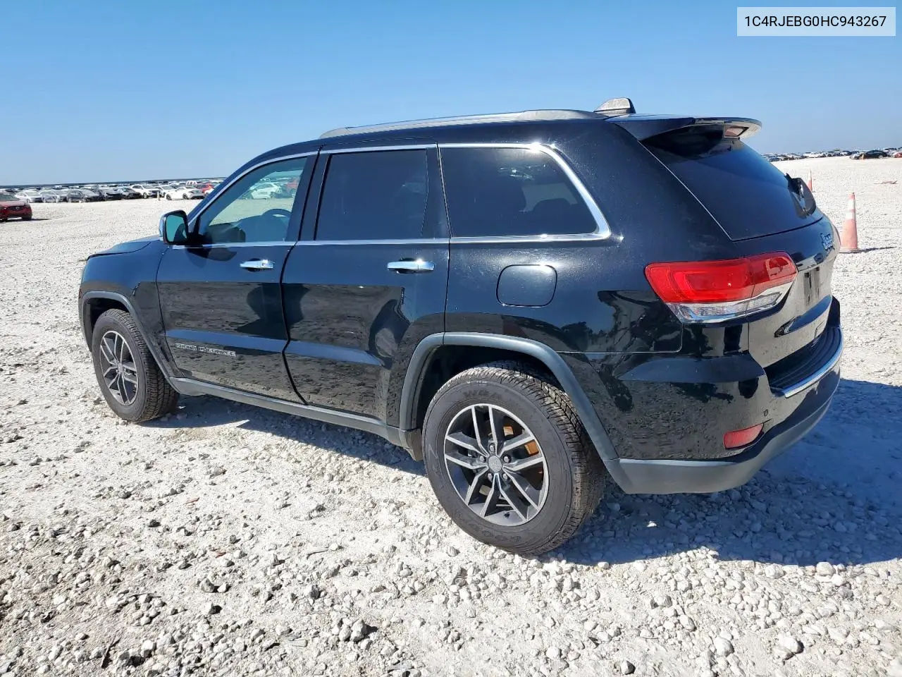 1C4RJEBG0HC943267 2017 Jeep Grand Cherokee Limited